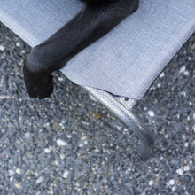 Load image into Gallery viewer, Superior Raised Dog Bed - Grey & Mottled Silver - Mini