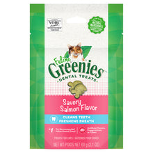 Load image into Gallery viewer, Greenies Dental Treats for Cats - Salmon Flavour (60g)