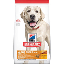 Load image into Gallery viewer, Hill's Dog Dry Food - Large Breed - Light (12kg)
