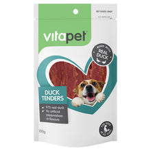 Load image into Gallery viewer, Vitapet Duck Tenders (100g)