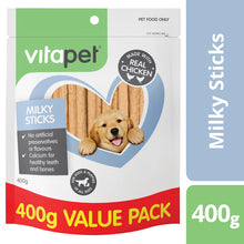 Load image into Gallery viewer, Vitapet Jerhigh Milky Sticks (400g)
