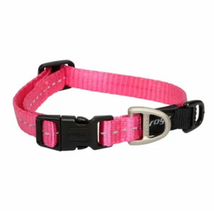 Rogz Classic Dog Collar - Pink - Small