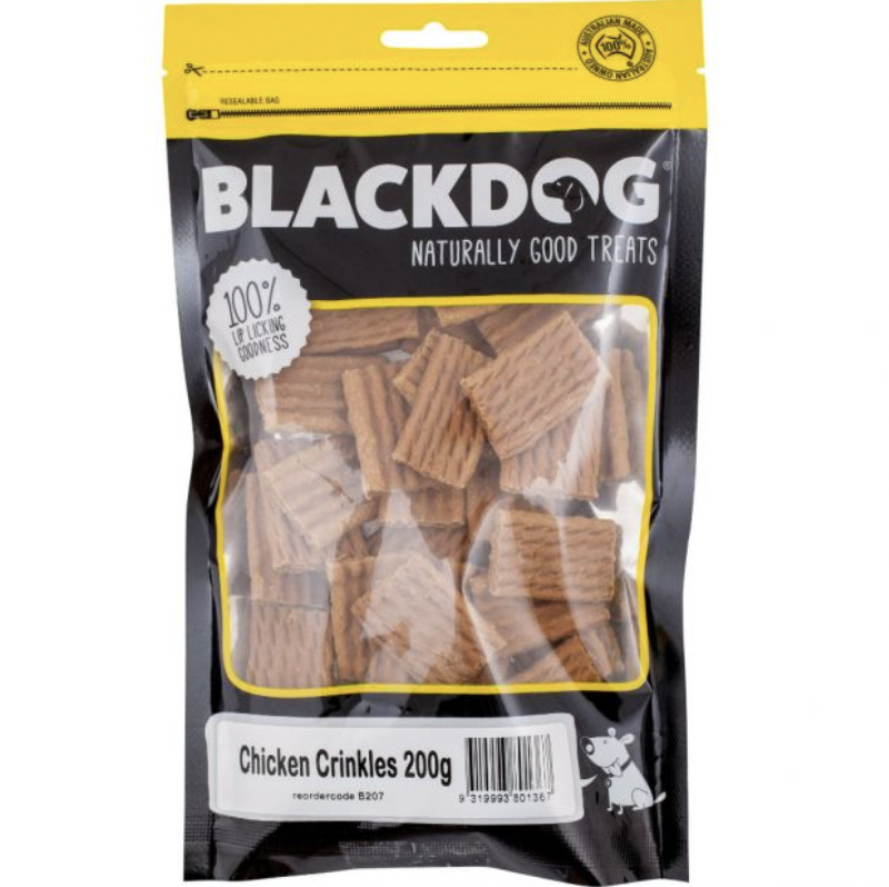 Blackdog Chicken Crinkles (200g)