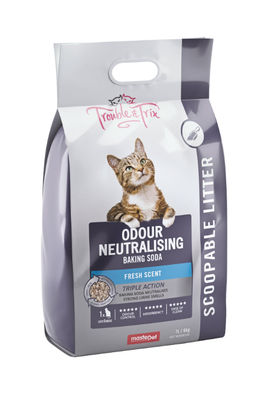 Trouble & Trix Clump Litter - Fresh (7L)