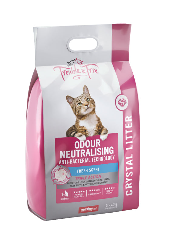 Trouble & Trix Angel Crystal Litter - Fresh (7L)