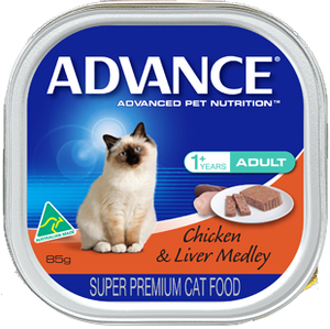 Advance Cat Wet Food - Chicken & Liver (85g)