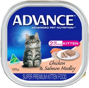 Advance Cat Wet Food - Kitten - Chicken & Salmon (85g)