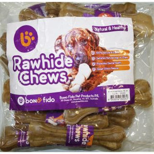 Bonofido Dog Treats - 6 inch Pressed Bone (20 pack)