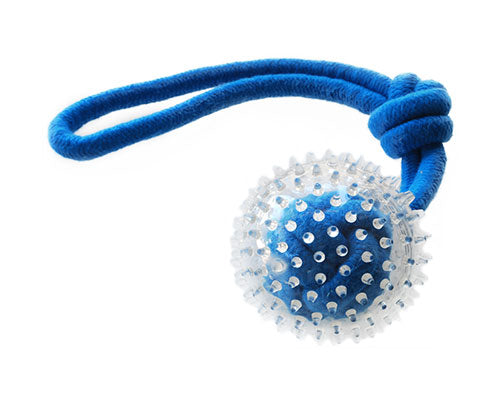 Dog Toy Play Ball Tug Rope