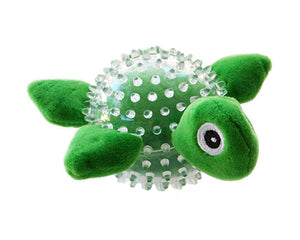 Dog Toy Play Ball Plush Tortoise