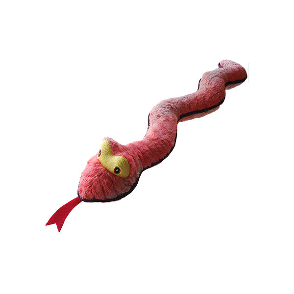 Dog Toy Ruff Play Plush Buddies Snake 77cm