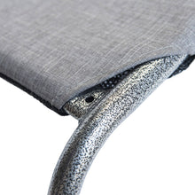 Load image into Gallery viewer, Superior Raised Dog Bed - Grey &amp; Mottled Silver - Medium
