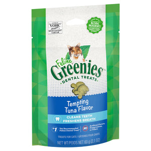 Greenies Dental Treats for Cats - Tuna Flavor (60g)