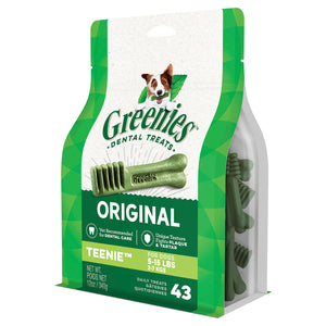 Greenies Dental Treats for Dogs - Teenie Size (340g)