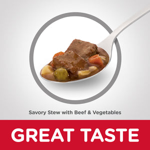 Hill's Dog Wet Food - Adult 7+ Beef Stew (363g)
