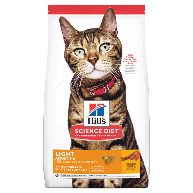 Hill's Cat Dry Food - Light (2kg)