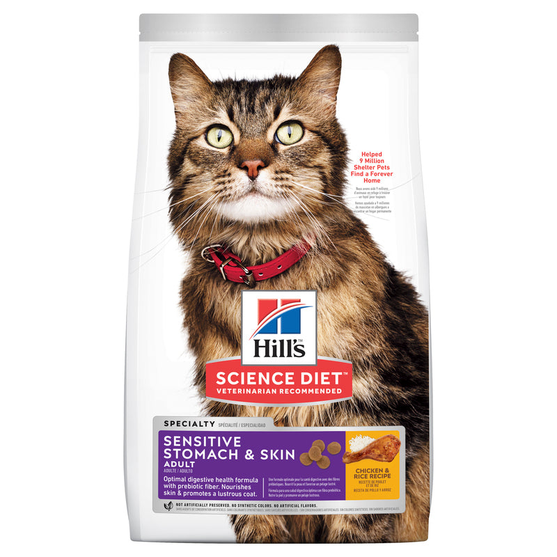 Hill's Cat Dry Food - Sensitive (3.17kg)