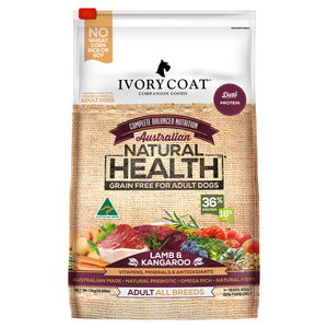 Ivory Coat Dog Dry Food - Lamb & Kangaroo (13kg)