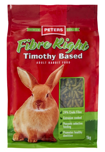 Peters Fibre Right Timothy Based 1kg