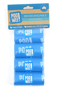 Poowee Biodegradable Waste Bags 60 Bags