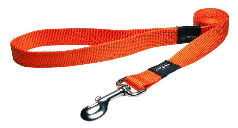 Rogz Classic Lead - Orange - XLarge