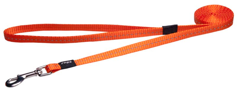 Rogz Classic Lead - Orange - Small