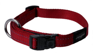 Rogz Classic Dog Collar - Red - Large