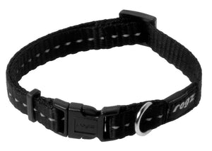 Rogz Classic Dog Collar - Black - Small