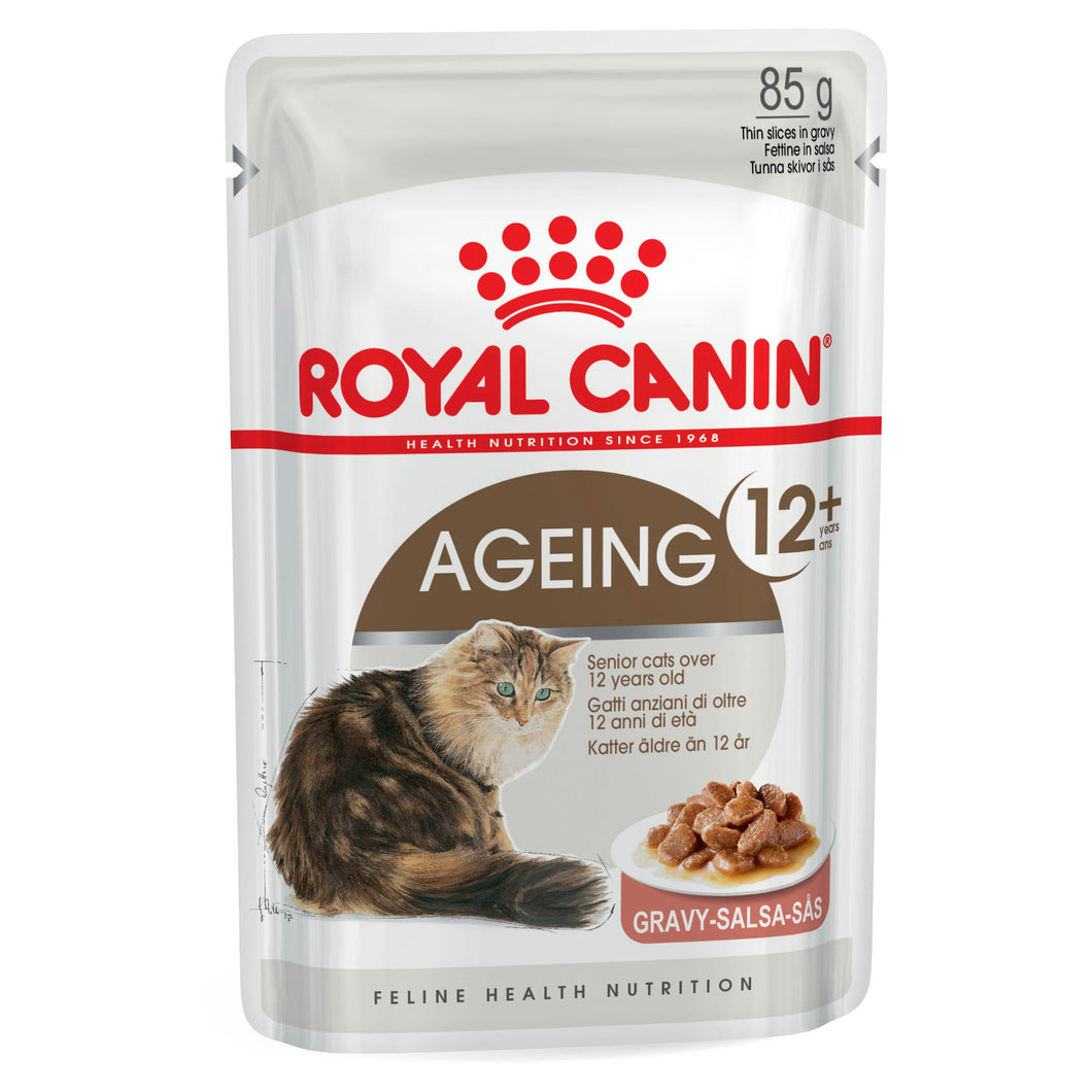 Royal Canin Cat Wet Food - Ageing 12+ Gravy (85g)