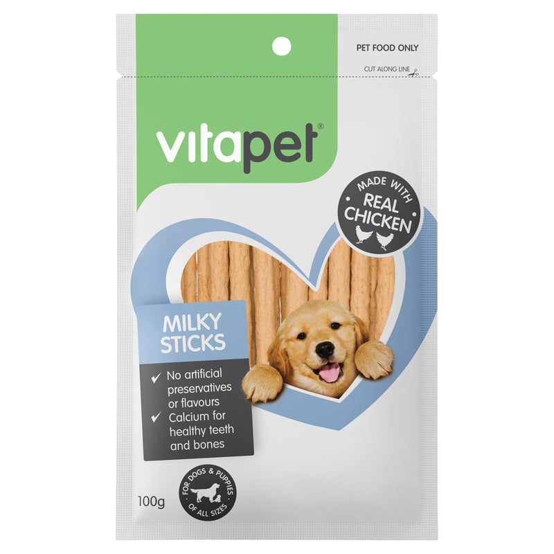 Vitapet Jerhigh Milky Sticks (100g)