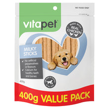 Load image into Gallery viewer, Vitapet Jerhigh Milky Sticks (400g)
